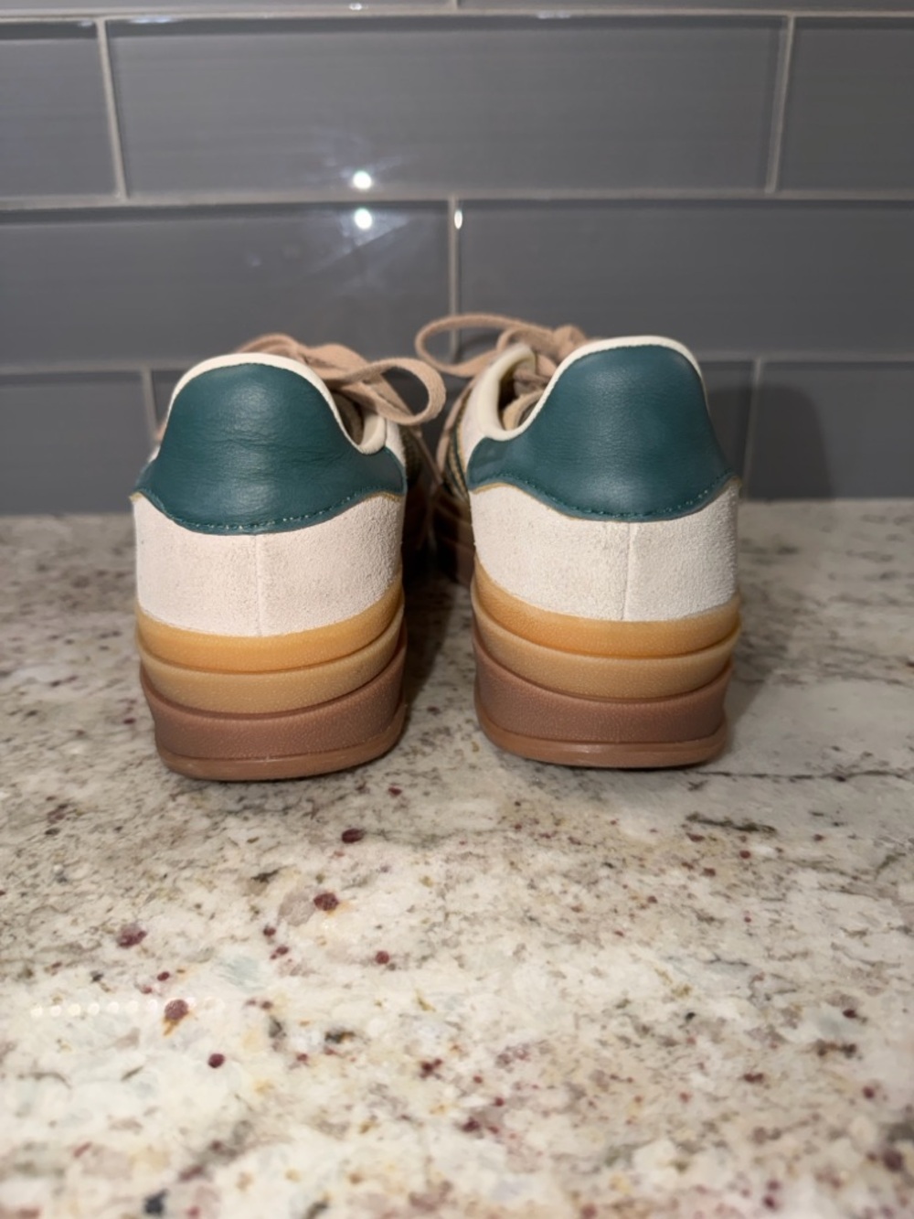 Size 6 Adidas Gazelle Platform Sneakers - Picture 5 of 8